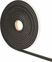 CELLUX Single Side 6MM Thick High Density Self Adhesive Foam Seal Tape, Weather Stripping Doors and Window Insulation Soundproofing -12mm Width,5 Meter Length