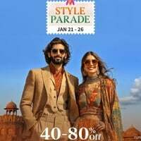 Myntra Style Parade Sale 40 - 80% off + 10% off on HDFC, BOB & RBL Bank Offer