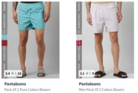 Men Pack Of 2 Pure Cotton Boxers Pantaloons USPolo 