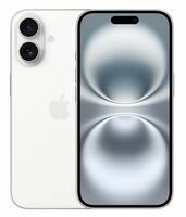 iPhone 16 128 GB: 5G Mobile Phone with Camera Control, A18 Chip and a Big Boost in Battery Life. Works with AirPods; White