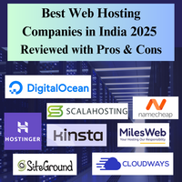 Best Web Hosting Companies in India 2025 Reviewed with Pros & Cons