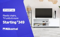 Amazon - Nilkamal Brand Days | Upto 65% off + Bank offers 