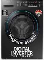 Samsung 9 kg, 5 Star, Hygiene Steam with Inbuilt Heater, Digital Inverter, Fully-Automatic Front Load Washing Machine Apply ₹2000 coupon