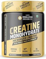 Vlado's Himalayan Organics Pure Micronised Creatine Monohydrate Powder I Pre/Post Workout Supplement, Instant Energy for Athletic Performance I Faster Muscle Building & RecoveryI Trustified Certified I Max Absorption I