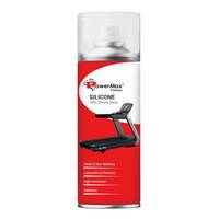 PowerMax Fitness Silicone Oil Lubricant Spray for Treadmill (500ml), Use For Equipment Applications Extra Long Control Flow Applicator Easy To Use On All Treadmills

