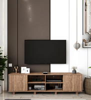 Mirai TV Console for TVs up to 65" in Exotic Teak Finish