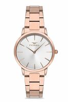 Ferro Analog Silver Dial Women's Watch-F1928A-1025-C