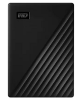 WD My Passport 1 TB External Hard Disk Drive (HDD)  (Black)