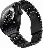 Boult Trail Pro 2.01''3D Curved Display, 600Nits, 250+ Watch Faces, Health Track, IP68 Smartwatch (Jet Black Strap, Free Size)