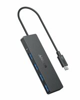Anker USB C Hub, 4 Ports USB 3.0 Data Hub with 5Gbps Data Transfer, 0.7ft Extended Cable