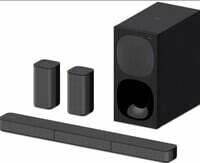 Sony HT-S20R Real 5.1ch Dolby Digital Soundbar for TV with subwoofer and Compact Rear Speakers