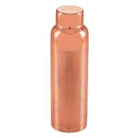 Attro Aarogyam 1000ml Ozone Carving Finish Joint-less Copper Water Bottle