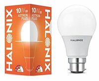 Halonix 10W Cool Day Light LED Light, Pack of 1, (F5BMM030040000000 PK1) b22d