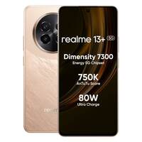 realme 13+ 5G (Victory Gold, 8GB RAM, 256GB Storage) | 80W | Dimensity 7300E (+ 128GB Variant)