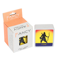 Lexton Ram Ji Fancy LED Night Lamp Light with 2 Pin Socket for Spiritual Ambiance, 0.5 Watt, 230v (Warm White, Pack of 1)