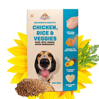 Nootie Freshly Wholesome Meal All Natural Wet Dog Food | Gluten Free I Non Vegetarian | Human Grade Ingredients, Made with Real Chicken-300g (Chicken Pulao)