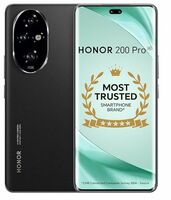 HONOR 200 Pro 5G (Black, 12GB+512GB) | 6.78-inch AMOLED Quad-Curved Display | Dual OIS 50MP+50MP+12MP Camera | 50MP Selfie Camera | Snapdragon 8s Gen 3 | AI-Powered MagicOS 8.0 | Without Charger
