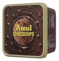 Fresh Amul Chocochips Ice-Cream, 1Ltr [location specific]