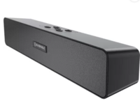 Nu Republic Soundbar 20 Upto 12 hrs Playtime ,20 W Bluetooth Speaker  (Black, 2.0 Channel)
