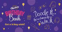 Cadbury Choclairs Doodle Your Birthday Wish And Win VR Set , Mechandise & Gift Vouchers