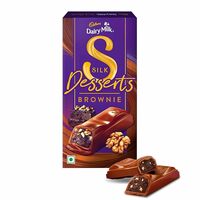 AZ Fresh - Cadbury Dairy Milk Silk Desserts Walnut Brownie Chocolate Bar, 140 Grams [Chennai - 600042]