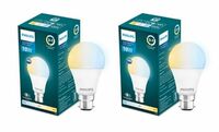 PHILIPS 10-watt LED Bulb |  Color: Tunable White, Pack of 2