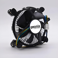Geonix LGA 1200 CPU FAN Low Power Cosumptio Optimal Cooling Performance I 1 Year Warranty