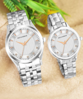 Mast & Harbour Unisex Stainless Steel Straps Analogue His and Her Watches