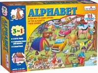 Creative’s Alphabet 3 in 1 Learning Alphabet & Their Sounds 25 Jumbo Pieces Puzzles