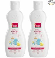 Morisons Baby Dreams Feeding Bottle & Accessory Cleaner | Anti-Bacterial | Safe for Babies | Kills Germs | Leaves no Residue| Made with Natural Ingredients | 250ml Pack of 2