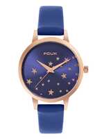 FCUK Blue Dial Analog Watch for Women - FK00024C