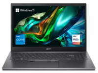 Acer Aspire 5 Backlit Intel Core i5 13th Gen 1335U - (16 GB/512 GB SSD/Windows 11 Home) A515-58M Thin and Light Laptop  (15.6 Inch, Steel Gray, 1.75 Kg, With MS Office)