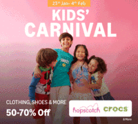 Amazon Kids Carnival Upto 70% off + 5% coupon + 10% off with ICICI Bank offers  (23 Jan - 4 Feb)