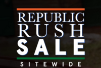 Pepe Jeans Republic Rush Sale: Flat 50% Off Sitewide + Extra 10% Off + Additional 5% OFF on prepaid orders 