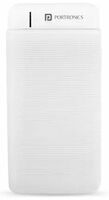 Portronics 10000 mAh 12 W Power Bank  (White, Lithium Polymer, Fast Charging for Mobile)