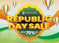 FreeCultr: Republic Day Sale - Upto 70% Off 
