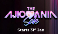 Ajiomania Sale 40-80% off + Upto Rs.600 via Code + 10% off with Bank Cards