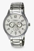 TIMEX Men TW000T306 Chronograph Watch with Steel Strap