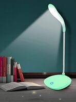 Quace Green Rectangle Table Lamp