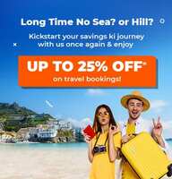 Goibibo - Up to 25% Off on Travel Bookings