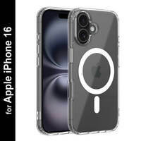 Zapcase Back Cover For Apple Iphone 16 (MagSafe-Clear)
199