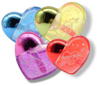 Huda Crush Beauty Heart Shape Lip Gloss Tint For Dry And Chapped Lips In Cute Heart-Shaped Packaging For Girls Lip Oil Hydrating Glossy Lips For Color Change Multicolour Metallic-Finished Packaging