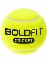 BOLDFIT Box Pack Green High Bounce Cricket Tennis Ball - Pack of 3 - 94₹