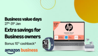 Amazon Business Value Days Upto 40% off + Get Bonus 10% cashback  (27-31 Jan)