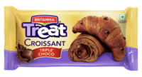 Britannia Treat Croissant Triple Choco 55 g [location specific]