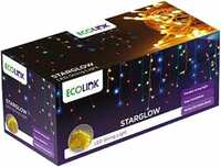 EcoLink StarGlow 9 Meter 48 LED String Light | Decorative LED String Light for Home Decoration | Plug & Play Ladi Light for Indoor & Outdoor Decorations | Multi colour, Pack of 1