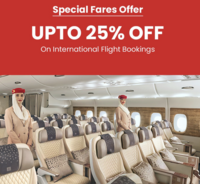 Emirates Special Fares Offer Avail Upto 25% Off Starting From US $330 Onwards