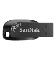 SanDisk Ultra Shift USB Flash Drive USB 3.0, 100MB/s R, 128GB {Location Specific}