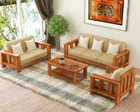Natraj Art & Craft Sheesham Wood 6 Seater Sofa Set 