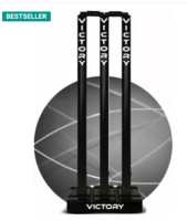 VICTORY Heavy Plastic Cricket Stumps Set 